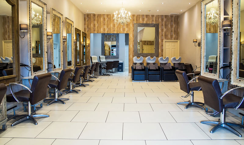 hair salon virtual tour